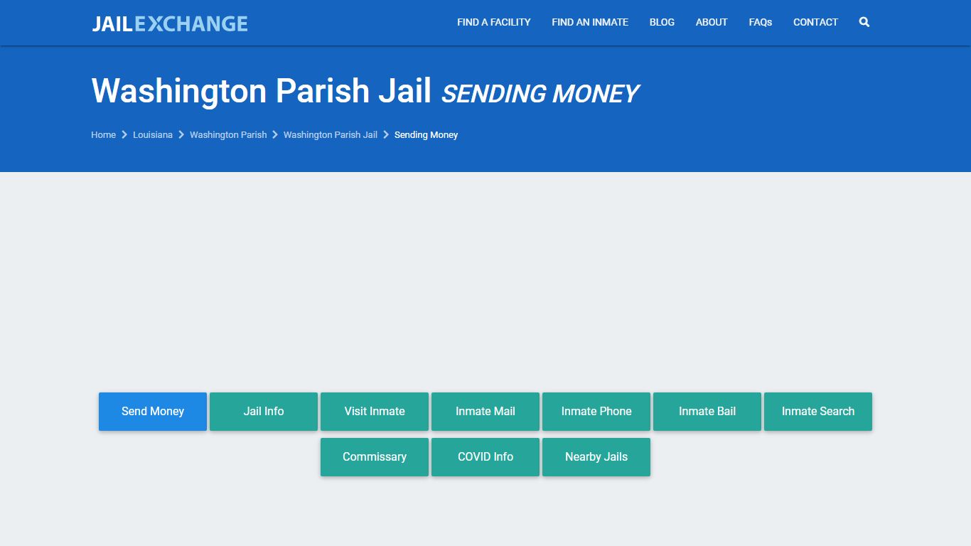 Washington Parish Jail How to Send Inmate Money | Franklinton,